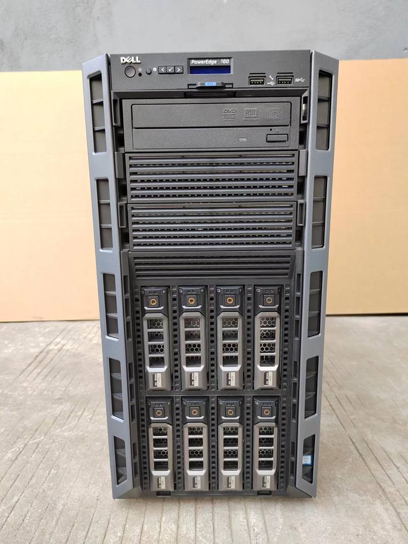 dell戴尔t330塔式服务器8盘nas 8核i7级台式静音办公室电脑工作站